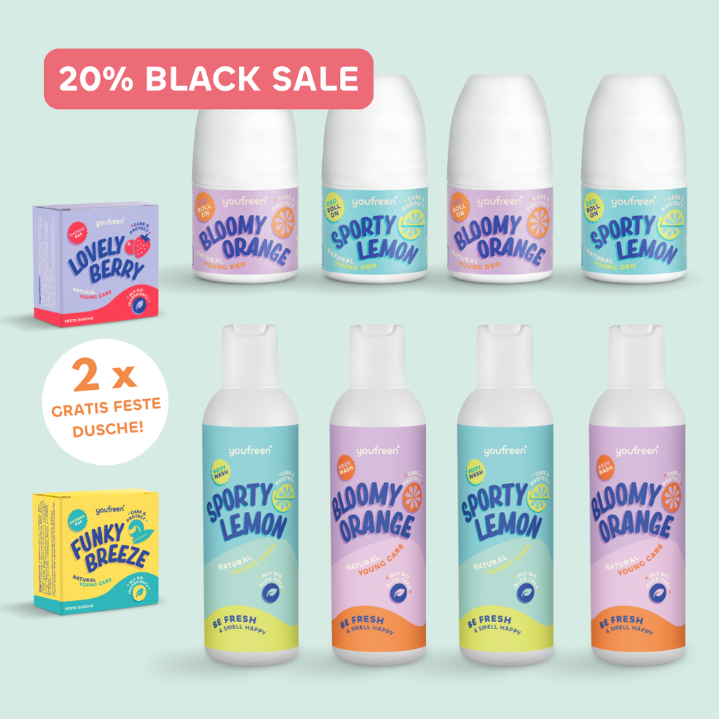 Deo für Kinder, kidsdeo, deo pubertät, deo schwitzen pubertät, deo mädchen, deo junge