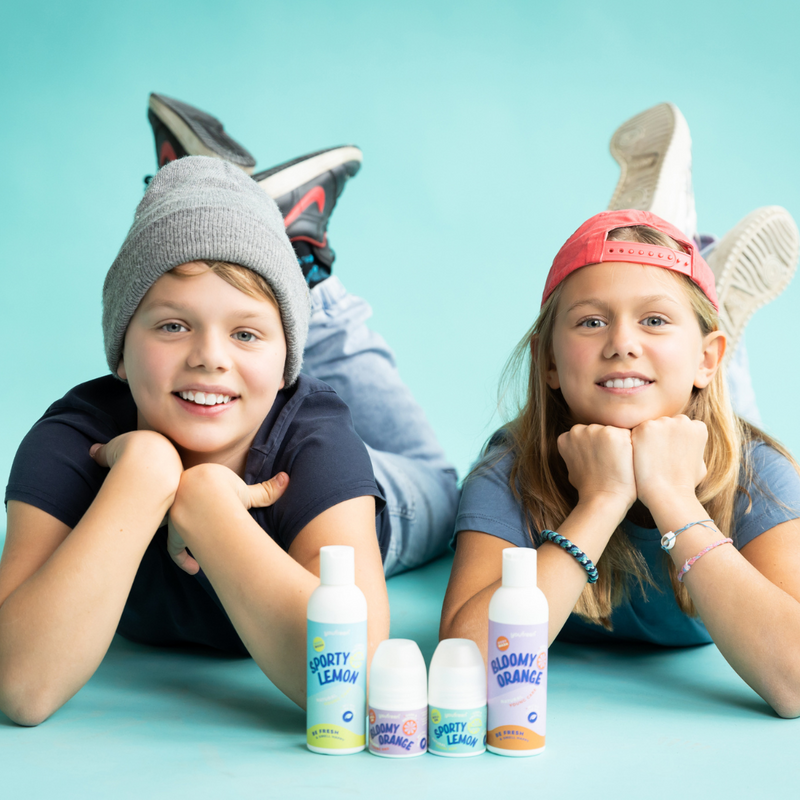 Deo für Kinder, Kinderdeo, unbedenkliches Deo für Kinder, Teenager, Teens. Kids Deo, Deo für Pubertät, Duschgel für Teens